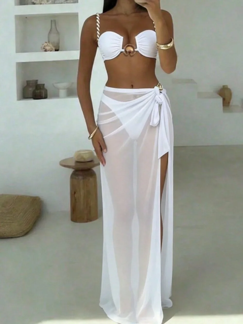 N/A white casual